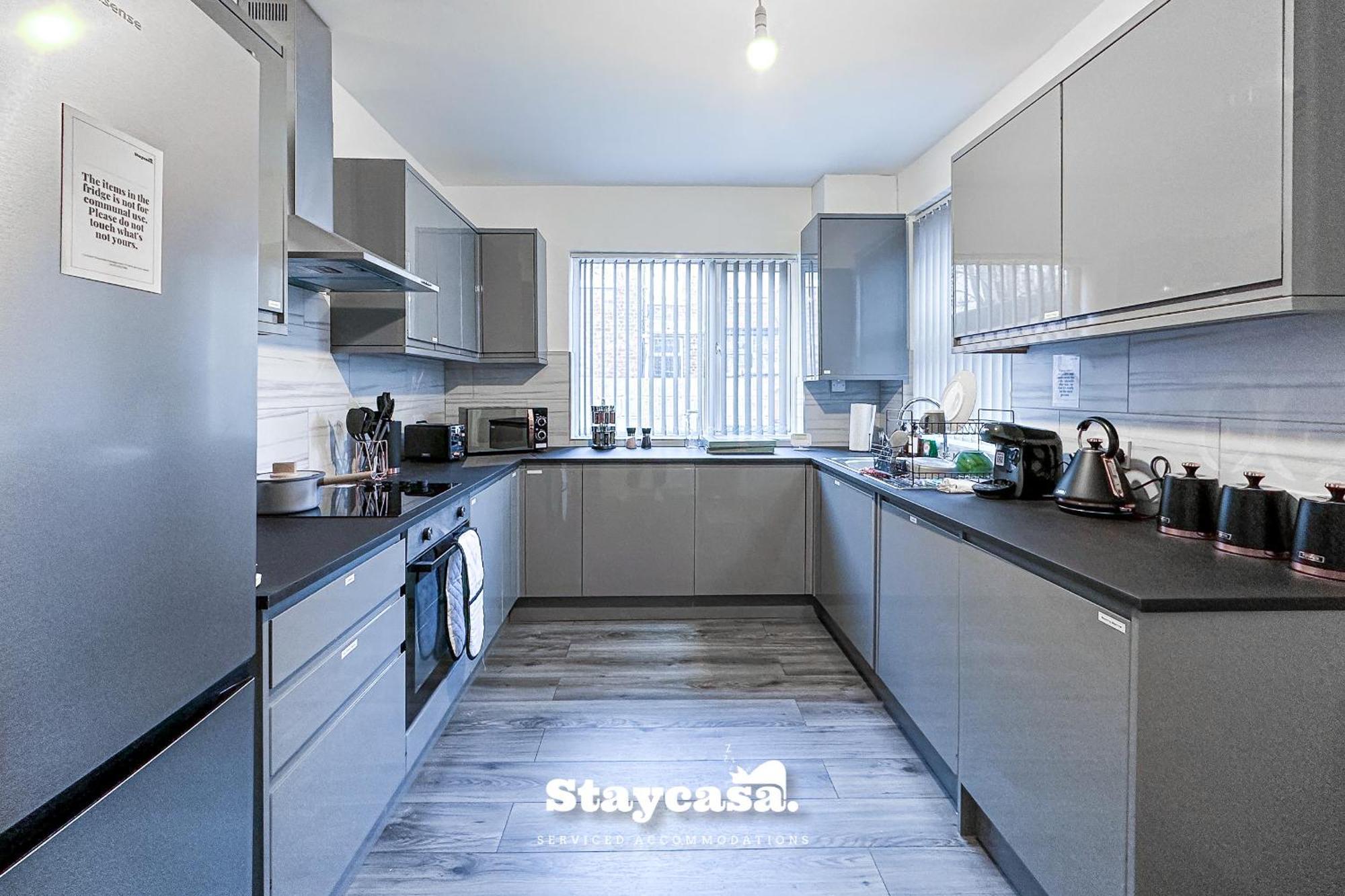 Ashfield Co-Living - Private Room Self-Cater Manchester Buitenkant foto